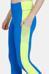 Zelocity Quick Dry Gym Leggings - Victoria Blue — thumbnail 6